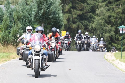 Moto Guzzi Treffen 2016 in Kirchberg (NÖ) und Losenstein (OÖ)