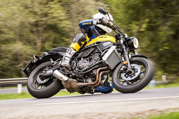 Motorrad-Quartett:Yamaha XSR700 Test