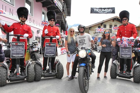 Die TRIUMPH Tridays 2016