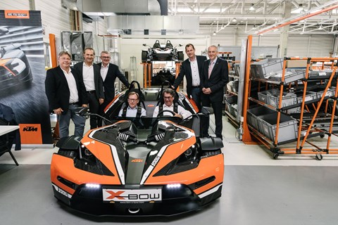 Fertigstellung des 1.000 KTM X-BOW