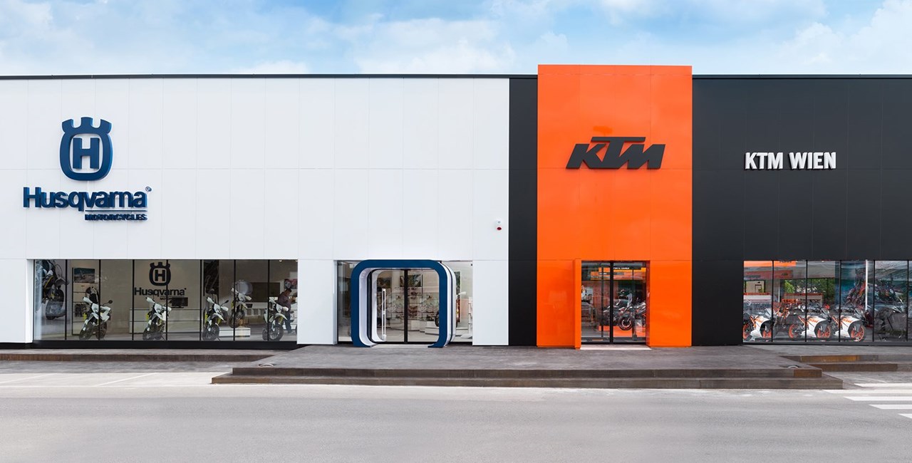 KTM & Husqvarna Flagshipstore Wien Eröffnung