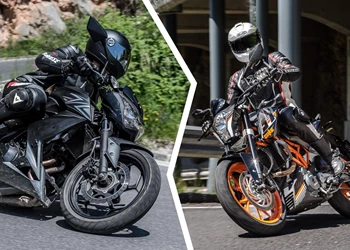 A2 Naked Bike Vergleich - KTM 390 Duke vs. Kawasaki Z300 A2 Naked Bike Vergleich - KTM 390 Duke vs. Kawasaki Z300