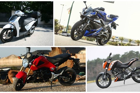 125er Motorräder für jedes Budget
