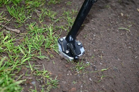 Seitenständerplatte von Hepco & Becker