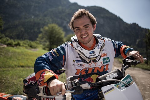 Matthias Walkner wieder am Motorrad Matthias Walkner wieder am Motorrad