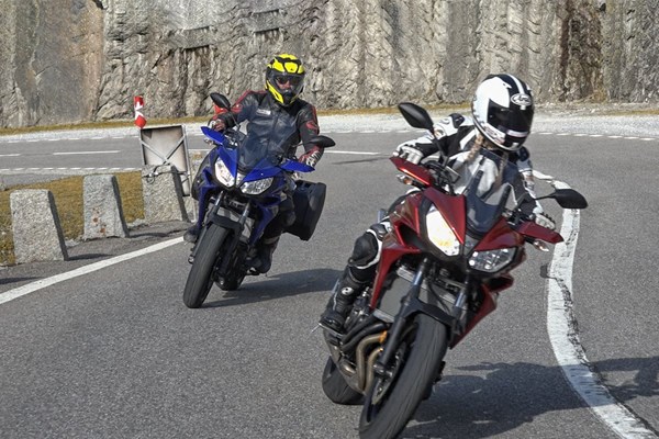 Yamaha Tracer 700 Test in den Schweizer Alpen