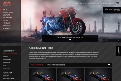 Der neue Online Shop von ABM