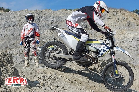 Mex zu Besuch beim Terra X-Dream Endurotraining von Joe Lechner