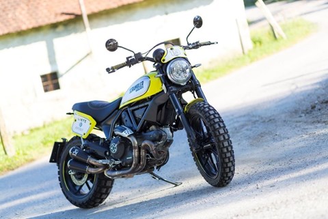 Sonderaufbau Scrambler Ducati Flattrack 