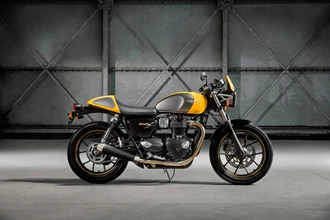 Triumph Street Cup und T100/T100 Black 2017 Triumph Street Cup und T100/T100 Black 2017
