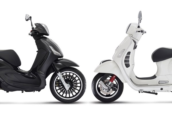 Vespa GTS 300ie Super vs Piaggio Beverly 300ie Police