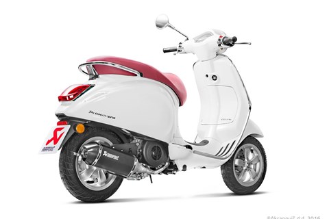 Akrapovič Anlage für Vespa Primavera 125ie 3V 2017