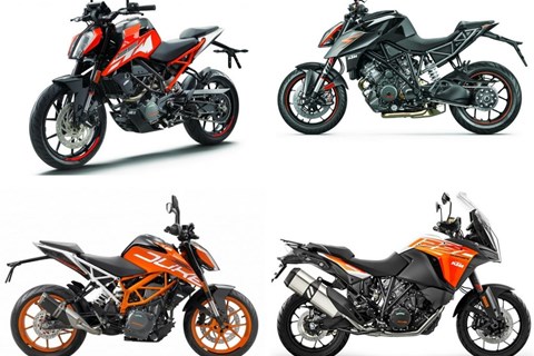KTM Neuheiten 2017
