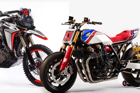 Honda CB1100 TR und Africa Twin Enduro Sport