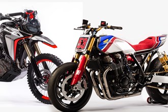 Honda CB1100 TR und Africa Twin Enduro Sport Honda CB1100 TR und Africa Twin Enduro Sport