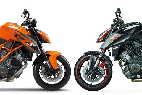 KTM 1290 Super Duke R Vergleich alt gegen neu KTM 1290 Super Duke R Vergleich alt gegen neu