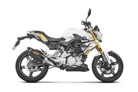 Akrapovič steigert die Fahrfreude der BMW G 310 R