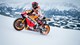 Marc Marquez fährt MotoGP im Schnee!