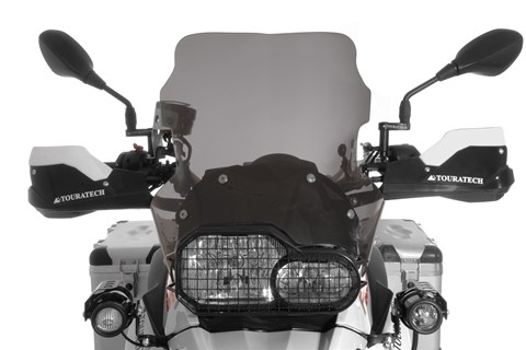 Ein Plus an Aerodynamik und Fahrkomfort:Windschilde von Touratech