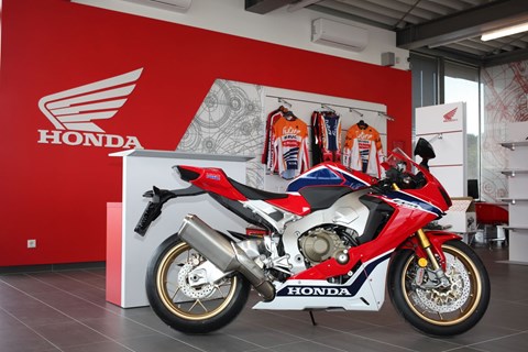 Honda Motorrad  neu in der Motothek