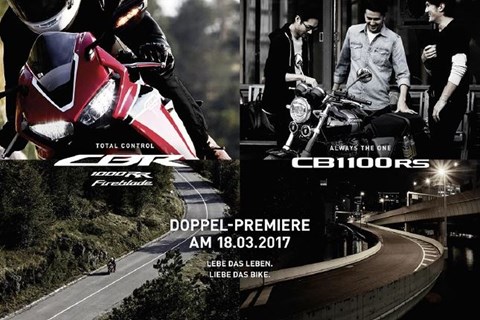 Honda Doppelpremiere am 18. März