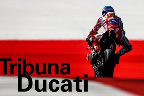 Sei dabei - auf der Tribuna Ducati! Sei dabei - auf der Tribuna Ducati!