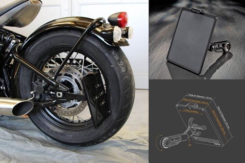 „Gestylte Kehrseite“ - jetzt für Triumph Bonneville Bobber 2017