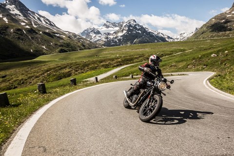 Motorrad-Gipfeltreffen in Ischgl