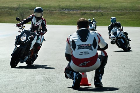 Motorrad Warm-Up-Training am Red Bull Ring