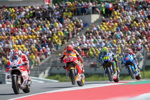Motorrad Grand Prix von Österreich 2017