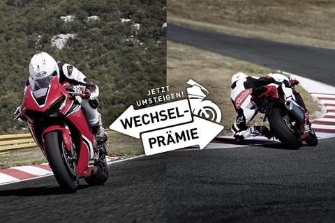 Honda Fireblade Wechselprämie - Jetzt umsteigen!