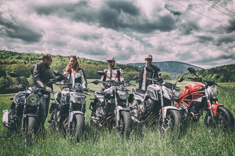 Mittelklasse Naked Bike Vergleich 2017