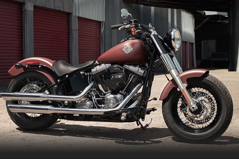 Harley-Davidson Softail Slim Red Iron Denim Test 2017
