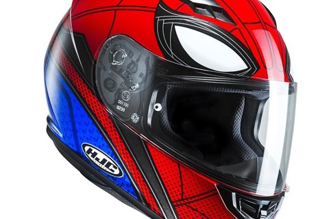 Neuer Spiderman-Helm von HJC