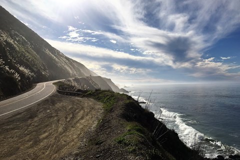 Solo-Motorradtour in Kalifornien, dem Highway 1 entlang