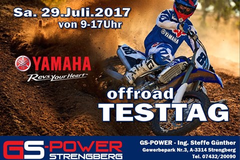 GS-Power Yamaha Testtag 2017
