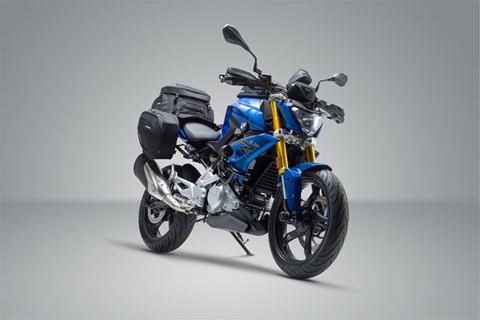 BMW G 310 R im SW-MOTECH Look