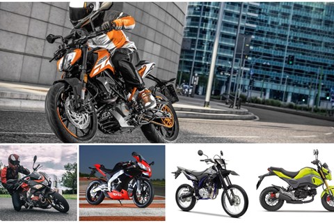 Top 5: Sportliche 125er Motorräder