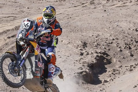 Matthias Walkner bei der "Attacama Rally"