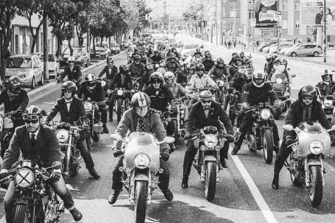 TRIUMPH unterstützt den sechsten "Distinguished Gentleman's Ride"