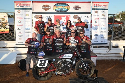Jared Mees gewinnt mit Indian Motorcycle FTR Meisterschaft