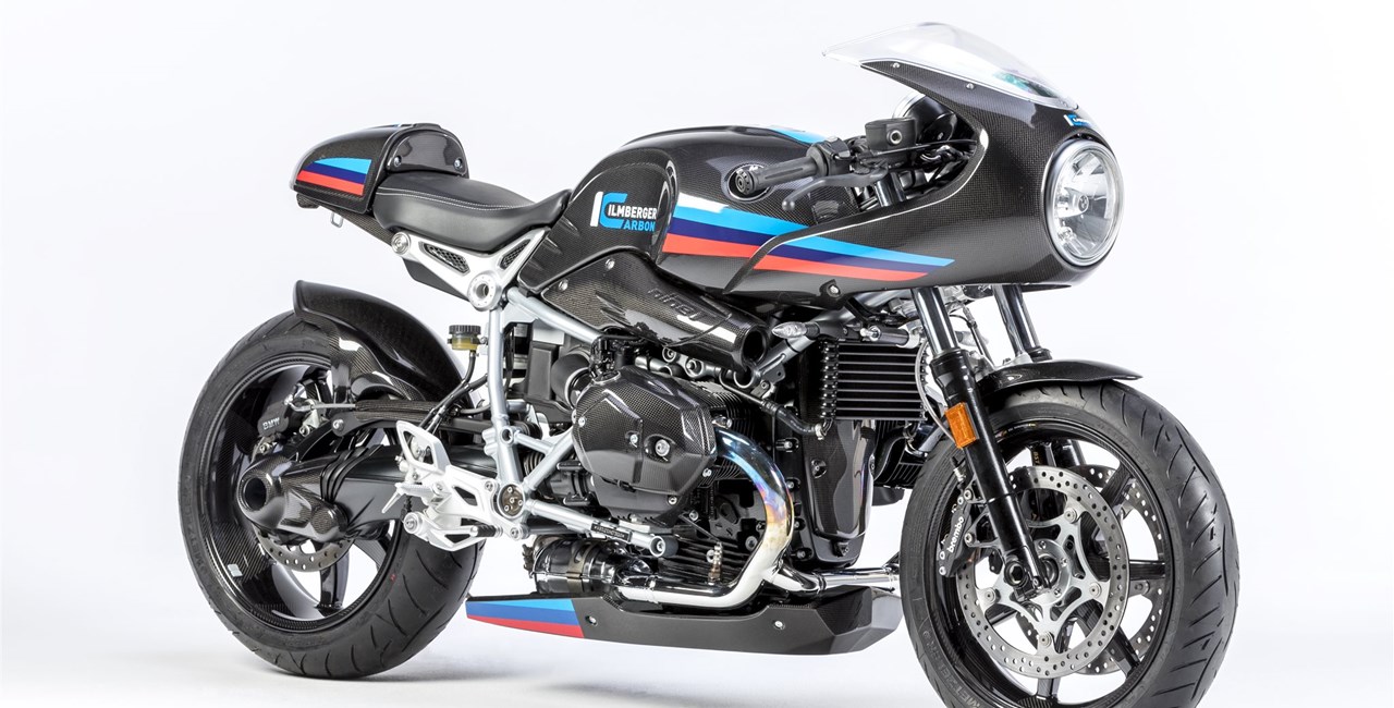 Carbon-Teile von Ilmberger Carbonparts für BMW R NineT Racer