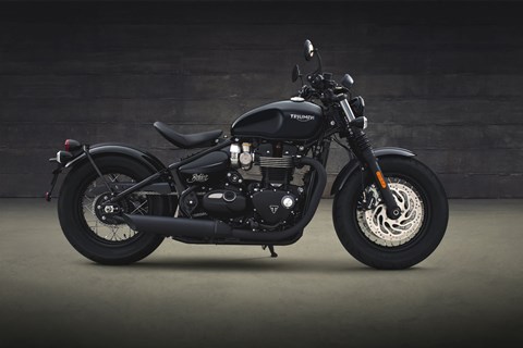 Triumph Bonneville Bobber Black 2018