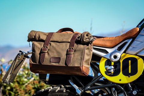 Retro-Seitentaschen für BMW R nineT von Wunderlich