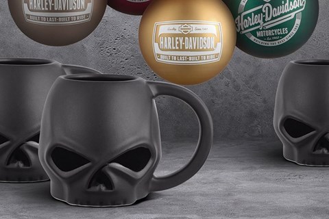 Skulls verschenken mit Harley-Davidson