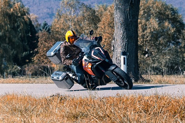 KTM 1290 Super Adventure S mit Givi Trekker Dolomiti 2017