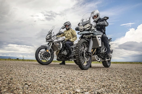 Triumph Tiger 800 XC und XR 2018 Triumph Tiger 800 XC und XR 2018