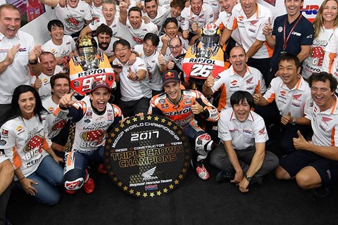 Marc Márquez ist MotoGP Weltmeister 2017