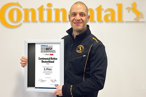 Continental Motorradreifen beliebt bei Händlern und Kunden