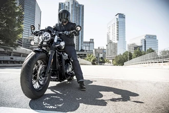 Triumph Bobber Black Test Triumph Bobber Black Test